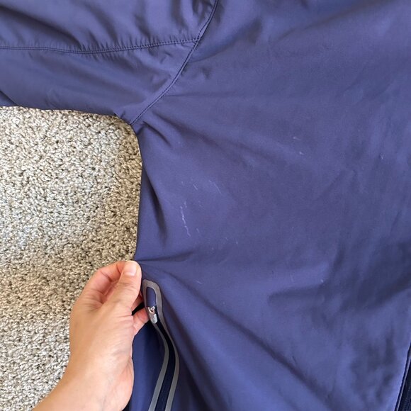 Peter Millar Mens L Full-Zip Lightweight Golf Jacket Navy - Picture 11 of 13